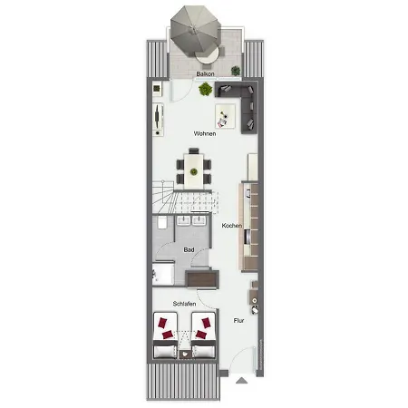 Papillon 03-7 Apartment *